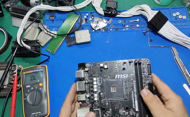 红河华硕电脑主板维修